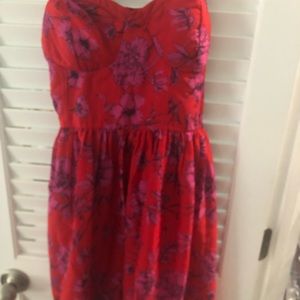 B.O.G Collective tropical print dress